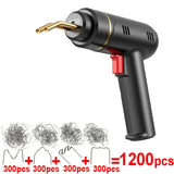 200W high-power gun wireless portable hot plastic welding hine stapler bumper repair car kit