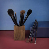 10 pcs Luxurious ebony brushes carefully chosen natural animal hair