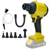 Cordless Blower Brushless Compressed Air Dust hine With 7 Nozzle Iator Vacuum Tool For 20V Battery (No Battery)