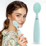 Waterproof Silicone Cleansing Tool Portable Electric Handheld Facial Cleaning Brush Mini Pore Cleaner