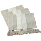 Vertical Stripe Rustic Runner With Tassels Linen Cotton Coffee Dining Table Cloth Runners Long Non Slip
