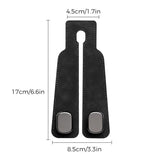 Double Universal Car Seat Back Bag Hook Hangers Multifunctional Hanging Storage Mobile Phone Holder For Purse Clothes