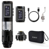 XNET  Wireless Tattoo Machine Rotary Battery Pen 5.0 Stroke Brushless Motor With LED Digital Display With Extra 4.0mm eccentric