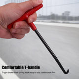 Hook With T Handle Stretcher Tool Motorcycle Automotive Dirt Bike Puller For Spring Disassembly