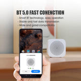Xiaoai Portable Speaker BT5.0 Wireless Speaker Vertical Design 6H Battery Life Rechargeable Type-C Charging Rich Sound Music Amplifier