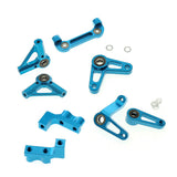Metal Upgrade Parts Kit Steering Arm Components Servo Mount Set For Tamiya TD4 1/10 RC Car Accessories
