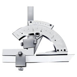 0-320 Degree Vernier Scale Protractor Angle Meter Measuring Ruler Tool
