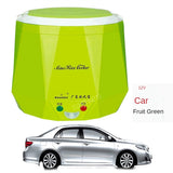 Mini Rice 1.3L Heating Lunch Box Portable Thermostat Food Steamer Multi Electric Cooker For Car Truck 12/24V