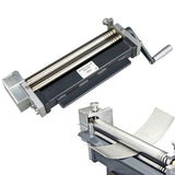 Bending Manual Rolg hine Round Tube Roller Making Tool Desktop Bender Metal Plate Bend