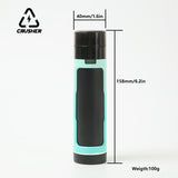 CRUSHER 3 in1 Plastic Herb Grass Grinder Store Horn Tube Tobacco Box Roll Paper Filg hine Grinders for Smoking Accessories