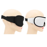Sleep Light Blocking Breathable Lightweight Memory Foam 3D Contoured Cup Eye Mask for Side Sleeper Bedroom 1pcs