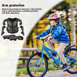 Kids Youth Motorbike Motorcycle Body Jacket Motocross Mountain Dirt Cycg Protective Gear Vest Arm Protector