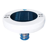Solar Pool-Ionizer,Copper Sier Ion Swimming Purifier Water Purifier,Kills-Algae Pool Ionizer for Outdoor Hot Tubs