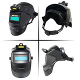 Mask Solar Automatic Dimming Large View True Color 130℃ High Temperature Resistant Welder Auto Darkening Welding Helmet