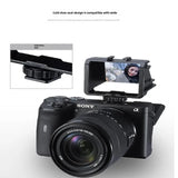 For Vlog Selfie Flip Screen with Cold Shoe Mirrorless Camera for Video Youtube photo studio photography accessories