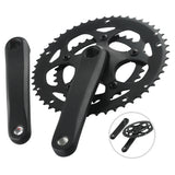 Double Chainwheel Set Road Bikes 34/50T Cranet 170mm Arm Length Durable And Lightweight For Superior Performance