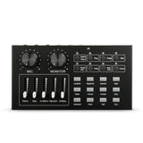 I10 Multifunction Live Sound Card Mic Voice Control Live Streaming for Pc Computer Headphone Dsp Audio Chip Studio Audio Mixer