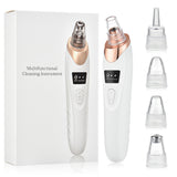 4 IN 1 Electric Facial Blackhead Remover Vacuum Pore Cleaner Acne Cleanser Black Spots Removal Face Nose Deep Cleaning tools