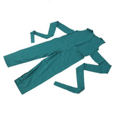 Bed Chair Restraint Jumpsuit Fix Leg Safety Reduce Fall Fix Waist Wheelchair Restraint Clothes for Sickly Person for Hospital