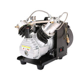 4500Psi Double Cylinder PCP Air Compressor High Pressure Pump 0-40MPA  2800r/min for Airgun Rifle Filling Tank Diving 220V 2200W