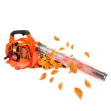 Gas Powered Leaf 2-Stroke Engine Air Volume 0.65L Oil Tank Handheld Powerful Wind Snow Blower for Lawn Garden