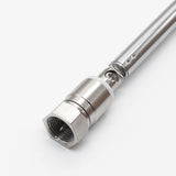 1Set Rod 3.5Mm Adapter FM Radio Antenna Replacement Telescc F Type Male Plug Connector AV Stereo Receiver