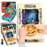 Astronaut Racing Challenge Adventure Game Machine Sound Simulation Driving Steering Wheel Puzzle Toy Gift