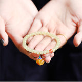 Fashion Honey Wax Pumpkin Bracelet Girl