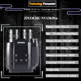 1080P Night Vision Binoculars 850nm Infrared HD 2X Digital Zoom Telescope Night Goggles Camera for Hunting Camping Surveillance