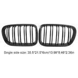 Gloss Black 51117237421 Front Kidney Grill Grille 51117210725 for F25 X3 2011-2014 Pre-LCI Models