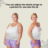 Reusable Bag Anti Leakage Belt Protection Castor Oil Stoh Wrapping for Liver To Improve Sleep Sofess and Elasticity