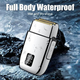 New RESUXI 972 Multifunctional Whole Body Washing Hair Clipper Sets Men's Electric Shaver Digital Display Hairdresser Trimmer