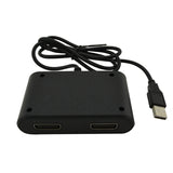 For Sega Saturn SS Controller Game Pad To PC USB Adapter Dual Port
