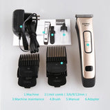 Kemei Km-236 2022 Hot Selling Professional Engraving LCD Display Cordless Electric Hair Clipper