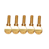 Gold Copper Clarinet Saxophone Sax Neck Tightening Screws Soprano Alto Tenor Woodwind Instrument Parts Pack of 5