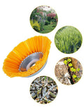 8 Inch Cutter Lawn Mower Universal Grass Trimmer Head Nylon Wire Wheel Rotary Weed Brush for Garden Lawnmower