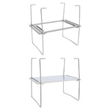 Single Unit Frame Stove Table Sturdy Outdoor Folding Cooking Rack for Family Reunions Backpacking Fishing Courtyard Trekking
