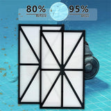 Pool Cleaner Filter RCX70101PAK2 Replacement for Hayward Tiger Shark, SharkVAC, SharkVAC XL, 500, AquaVac 500C