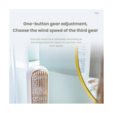 New Stand Mini USB Battery Rechargeable Tower Table Fan Type-C Portable Desktop Air Cooler for Home Study Camping 3