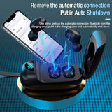 TWS New Style Wireless Headset Binaural Mini Sports Intelligent LED Digital Display 5 Bluetooth Sound Quality