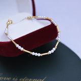 Women's Fashion Simple Freshwater Pearl Bracelet