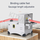 Automatic Electric Twisting Knotter Tying Sausage Binding hine Sausages Linker Equipment
