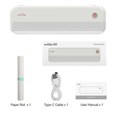 Peripage P40 A4 Thermal Portable Wireless Mobile Photo Printer - Inkless Print, Supports 2''/3''/4''/216mm/210mm A4&A5 Paper