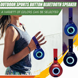 Outdoor Sports Button Wireless Color Lamp Portable Waterproof Riding Small Sound