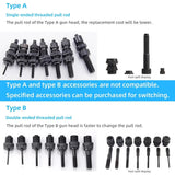 Gun Pneumatic Industrial Automatic Hydraulic Pull Rivet Nut Tool M3 M4 M5 M6 M8 M10 M12