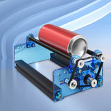 Laser Roller for Cylindrical Objects with 360° Rotating Axis 5 Angle Adjustments Engraving