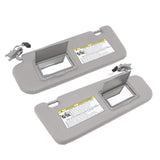 with Mirror Sunvisor Assy Grey UV Blocking 852013K010QD Replacement for Sonata 2006‑2008 Car Side Sun Visor