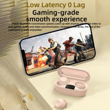P106 Wireless Bluetooth Headphones Hifi Stereo Noise Cancelling Earbuds Ear Touch Headsets Music Sport Earbuds For Smartphones