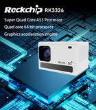 4K Smart Quad Core intelligent X6 Android 9 WIFI LED 2K Video Full HD 1080P Mini Home Theater Projector