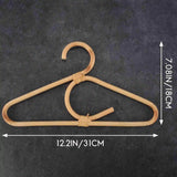 Rattan Style Garments Organizer Rack Children Kids Room Decoration Hanger for Clothes